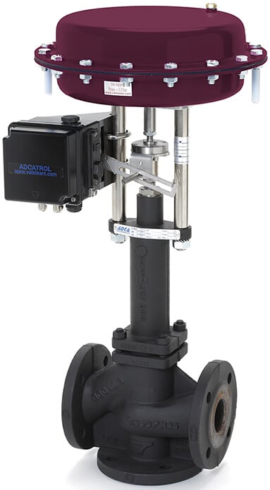 Adca drieweg regelafsluiter PV253